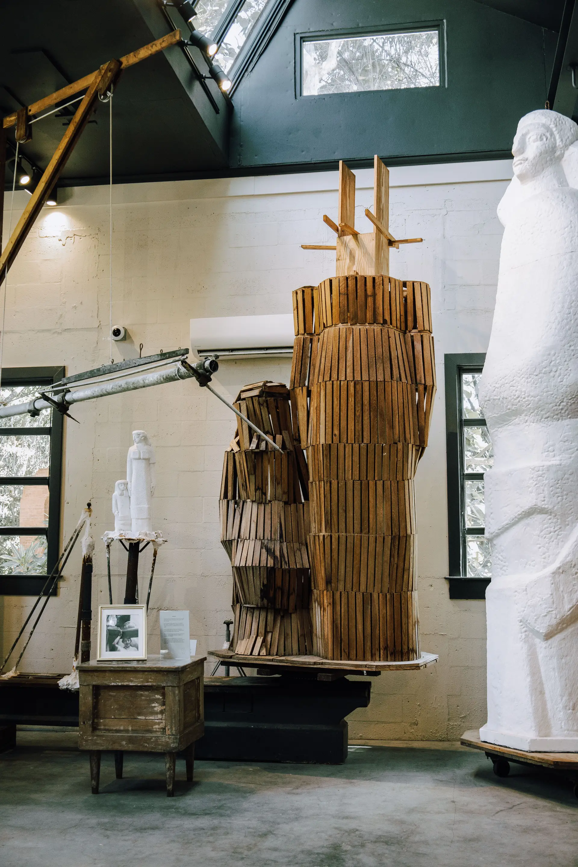 Sculptural art at VelariwhiteGallery